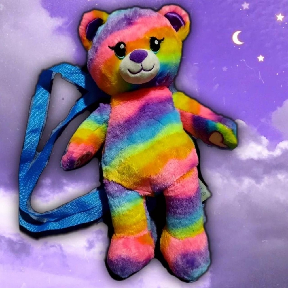Customized BAB Colorful Plush Backpack